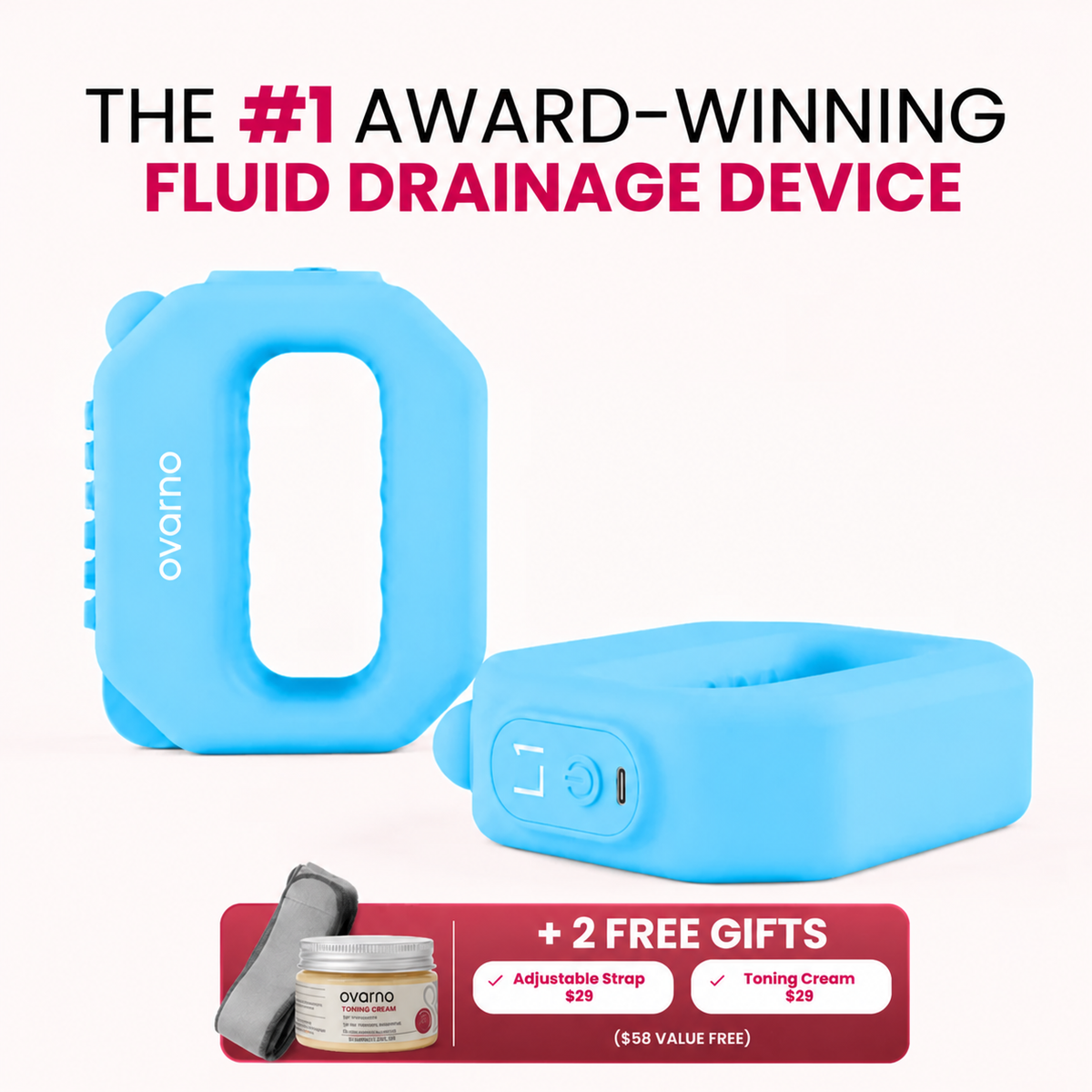 ovarno device in blue